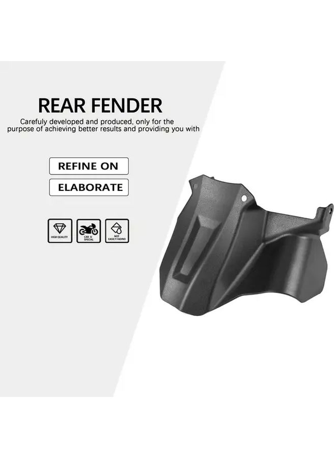 حارس الرذاذ الخلفي للعجلة السوداء لطرازات BMW R1300GS 2023-2025 - Image 5