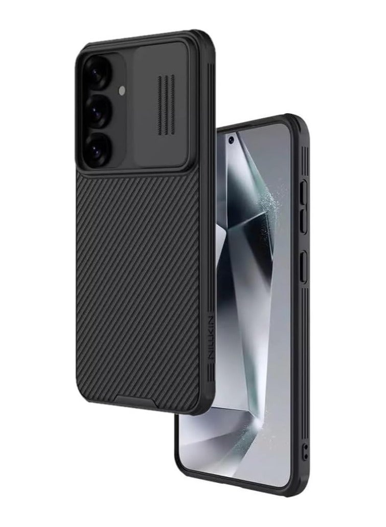 Nillkin Case for Samsung Galaxy S25 Plus Case nillkin CamShield case Protective Cover with Camera Protector Hard PC Ultra Thin Anti-Scratch Phone Case For Samsung Galaxy S25 Plus Black - Image 1