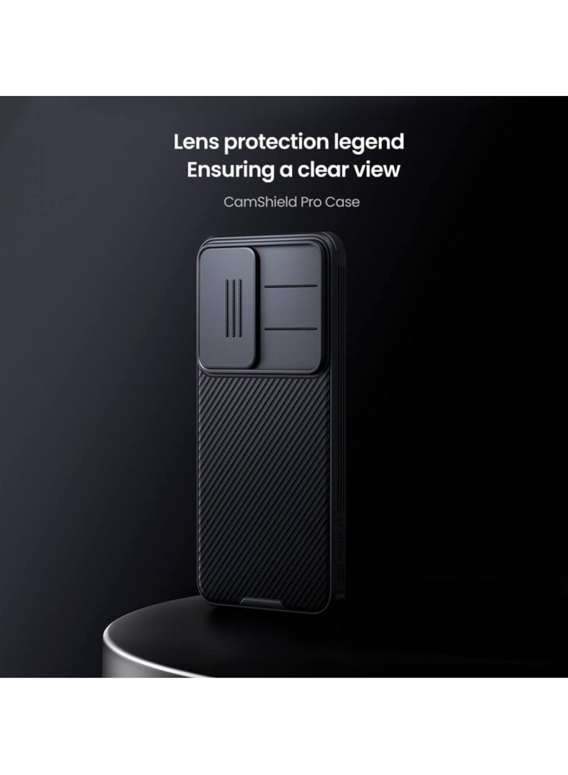 Nillkin Case for Samsung Galaxy S25 Plus Case nillkin CamShield case Protective Cover with Camera Protector Hard PC Ultra Thin Anti-Scratch Phone Case For Samsung Galaxy S25 Plus Black - Image 2