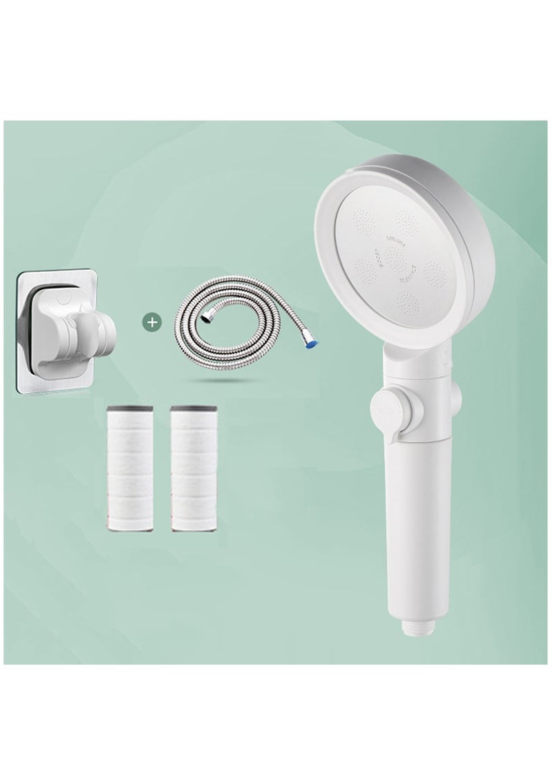 Arabest - Filtered Shower Head - High-Pressure Handheld Showerhead with Hybrid Carbon Filter - Hard Water Softener for Dry - Purify Chlorine, Fluoride, Rust, and Dust - Image 1