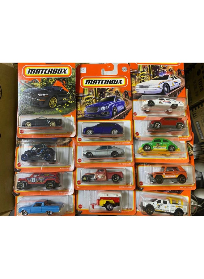 Matchbox 30782 Batch 9c2t Alloy Car Miniature Model Firebox Hero Traffic 2u Diecast Metal Toy Car Vehicle-Color:9cab (photographed In Multiples Of 24)