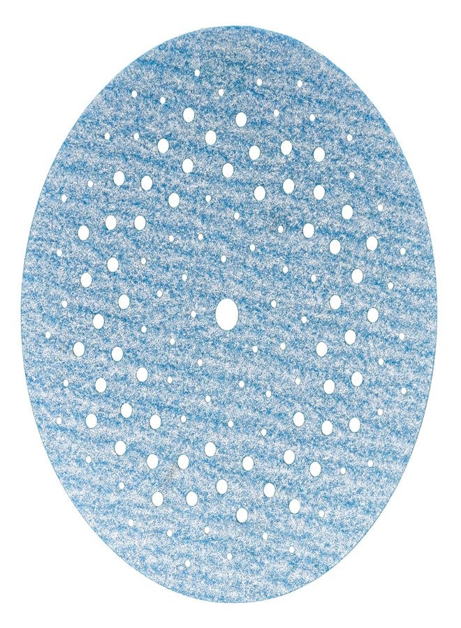 نورتون أقراص تفريغ Norton 03220 ProSand متعددة الفتحات بفتحة مركزية وخطاف، مقاس 5 بوصات، حبيبات 150، متوسطة، عبوة من 10 قطع - Image 1