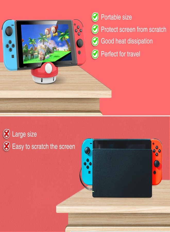 HEIYING Switch Docking Station for Nintendo Switch 2/ Lite/OLED, Portable Carrying Charging Dock witch Type C Port to Charge Console - Image 5