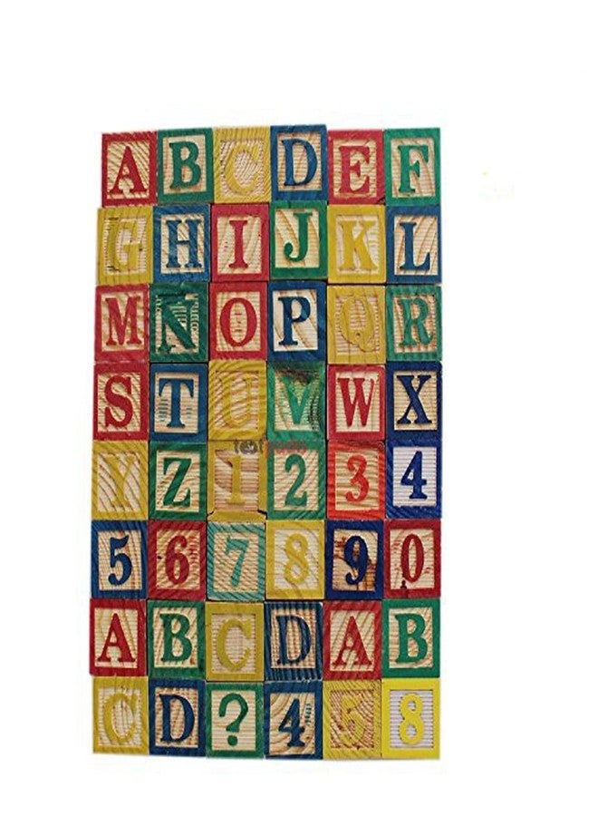 Little Mind ABCD 48 Wooden Blocks with Storage Box | Alphabet Learning Toy for Kids | Letters, Numbers & Pictures Educational Blocks | Preschool & Montessori Toy for Toddlers (Ages 2–6 Years) - Image 4
