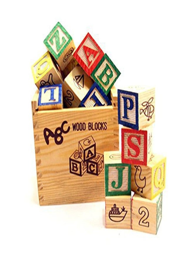 Little Mind ABCD 48 Wooden Blocks with Storage Box | Alphabet Learning Toy for Kids | Letters, Numbers & Pictures Educational Blocks | Preschool & Montessori Toy for Toddlers (Ages 2–6 Years) - Image 3