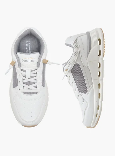 Mister Duchini Panelled Lace-Up Sneakers
