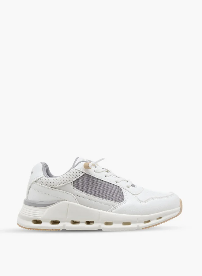 Mister Duchini Panelled Lace-Up Sneakers