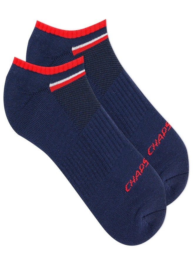 شابس جوارب تشابس الرياضية الرجالية المبطنة غير الظاهرة، عبوة من 6 أزواج، ألوان بيضاء متنوعة، مقاسات الأحذية الرجالية: 6-12 - Image 2