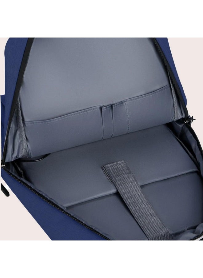 Impulse Impulse EmpowerElite 25L Unisex Water Resistant Travel Laptop Backpack with USB Charging Port/Office Bag/School Bag/College Bag/Business Bag Fits Up to 16 Inch Laptop with 1 Year Warranty (Blue)  - Image 4
