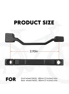 Y&D MA F180P/P2 Post Mount Disc Brake Adapter Alloy Front 180mm 7 Inch Rotor Pm A Pillar  - Image 3