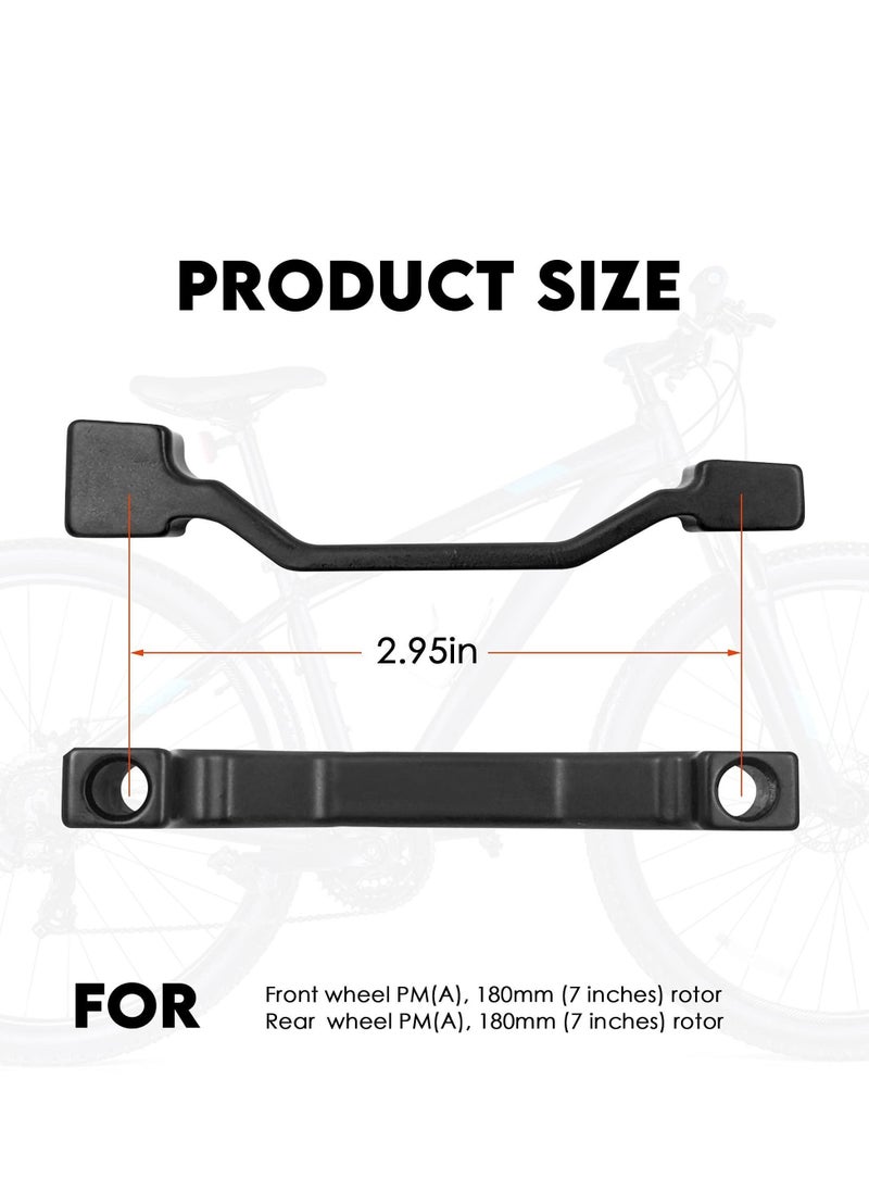 Y&D - MA F180P/P2 Post Mount Disc Brake Adapter Alloy Front 180mm 7 Inch Rotor Pm A Pillar - Image 1