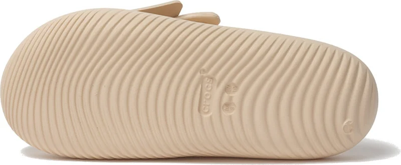 crocs CS209413 Mellow Luxe Recovery Slide Slipper Cream
