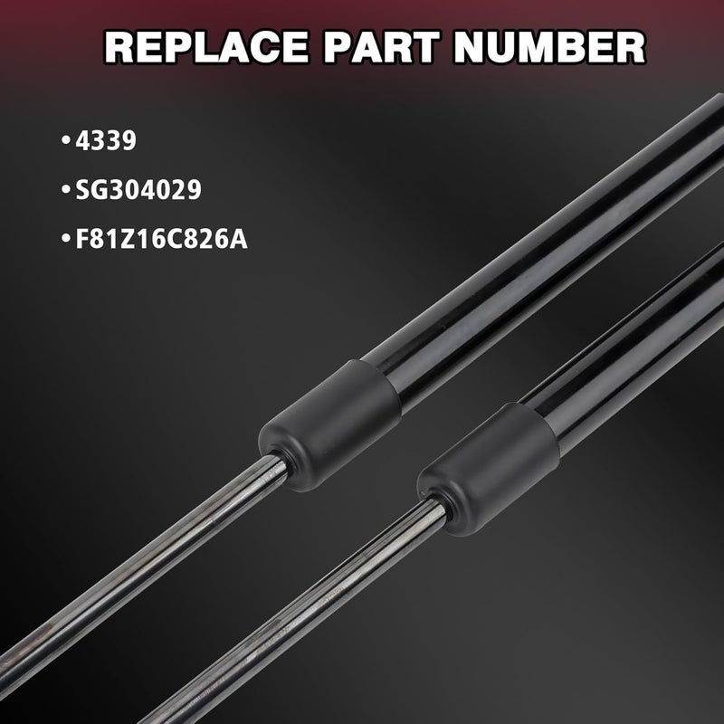 ZONFANT Front Hood Lift Supports for Ford Super Duty - Image 3