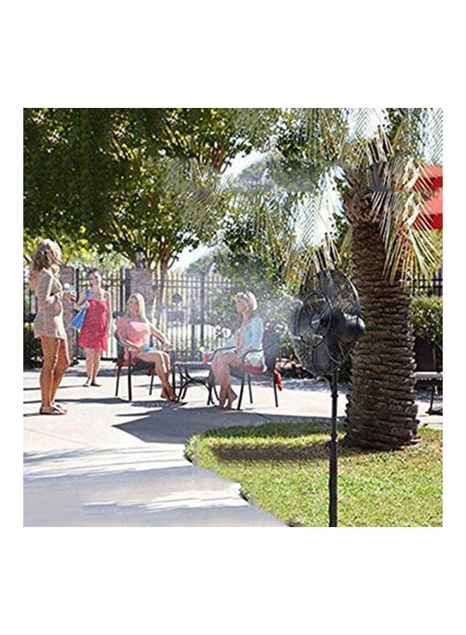 Loquat Outdoor Misting Fan Kit Black - Image 2