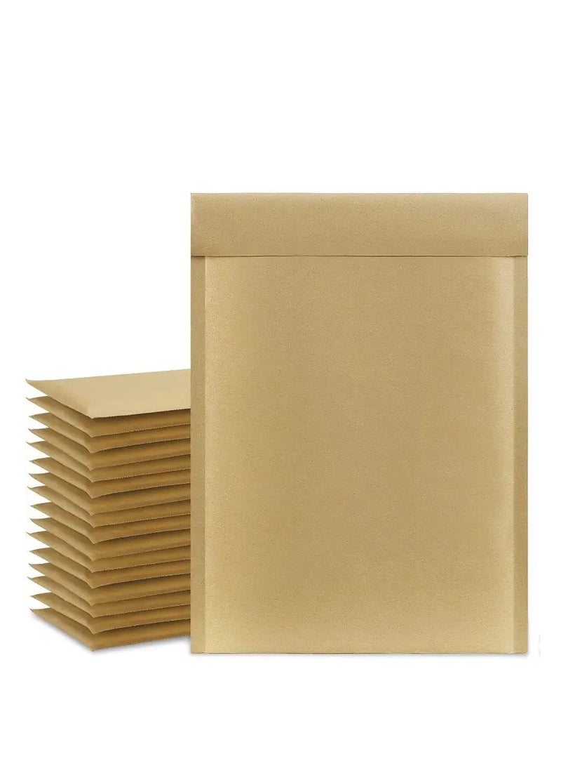 DUCKMARK 25 Packs Natural Kraft Bubble Mailers Self-Seal Shipping Bags Padded Envelopes Packaging Supplies for Small Business Boutique 15cm x 21cm - Image 3
