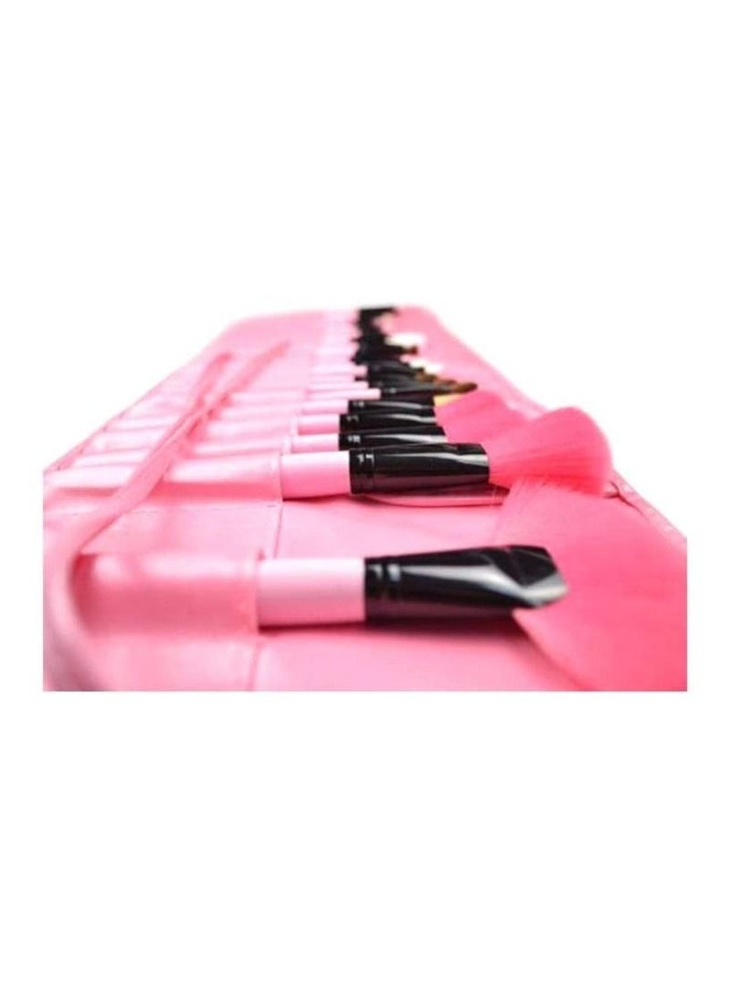 أوريتي مجموعة فرش المكياج الأساسية بمقبض خشبي، 24 قطعة - Image 3