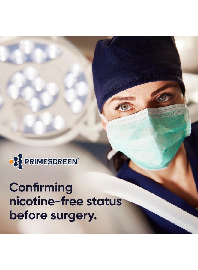 برايم سكرين مجموعة اختبار البول للنيكوتين والتبغ والكوتينين من Prime Screen [عبوة من 10 قطع] - بطاقة غمس البول لاختبار الكوتينين الناتج عن التدخين - WCOT-114 - Image 2