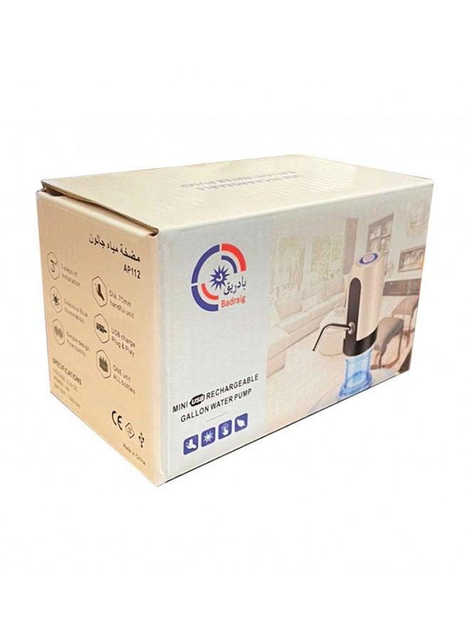 Electric Water Pump Dispenser Black/White 7.4x13.3cm - Image 5