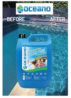 Oceano Oceano Clear Pool The Chlorine Alternative 100% Non Toxic, Safe, Hypoallergenic, Non Caustic and Biodegradable  - Image 4