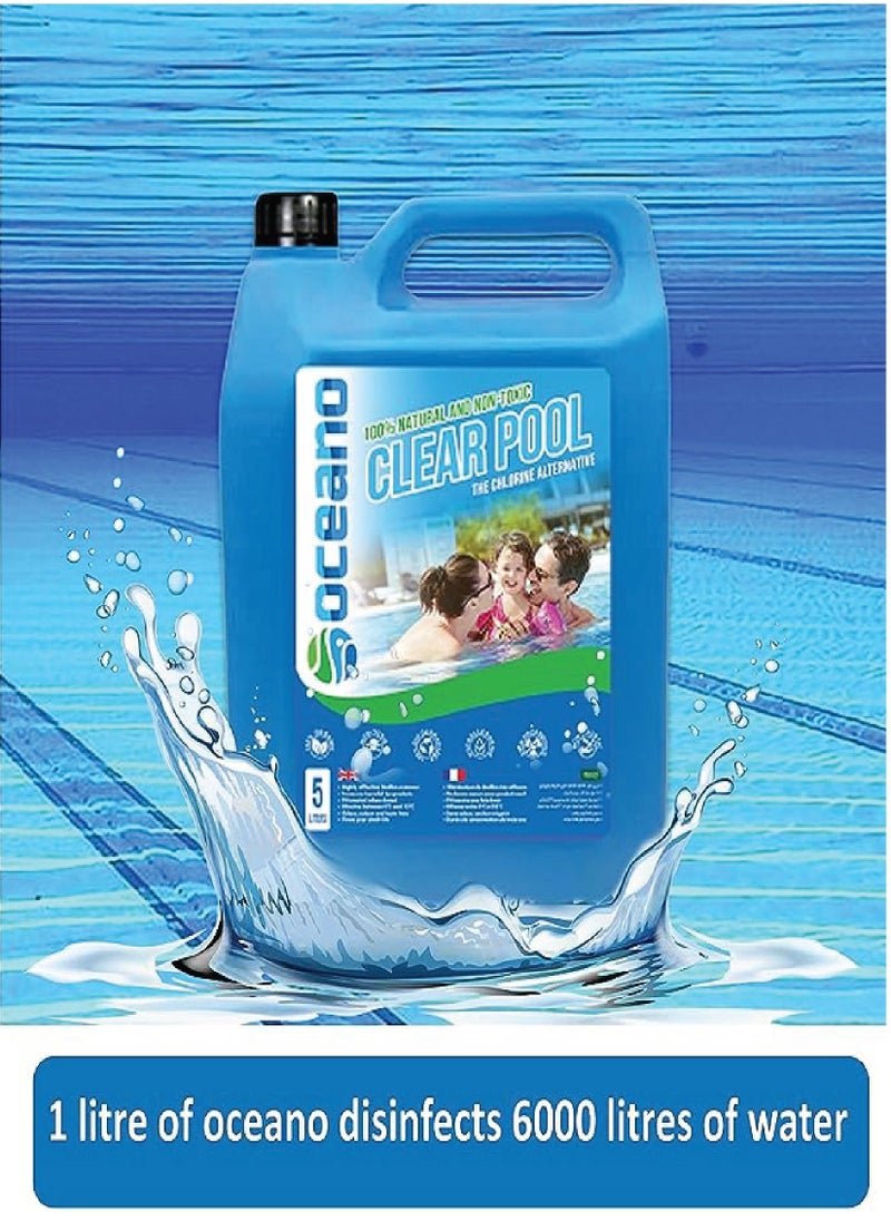Oceano - Oceano Clear Pool The Chlorine Alternative 100% Non Toxic, Safe, Hypoallergenic, Non Caustic and Biodegradable - Image 1