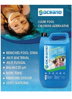 Oceano Oceano Clear Pool The Chlorine Alternative 100% Non Toxic, Safe, Hypoallergenic, Non Caustic and Biodegradable  - Image 2