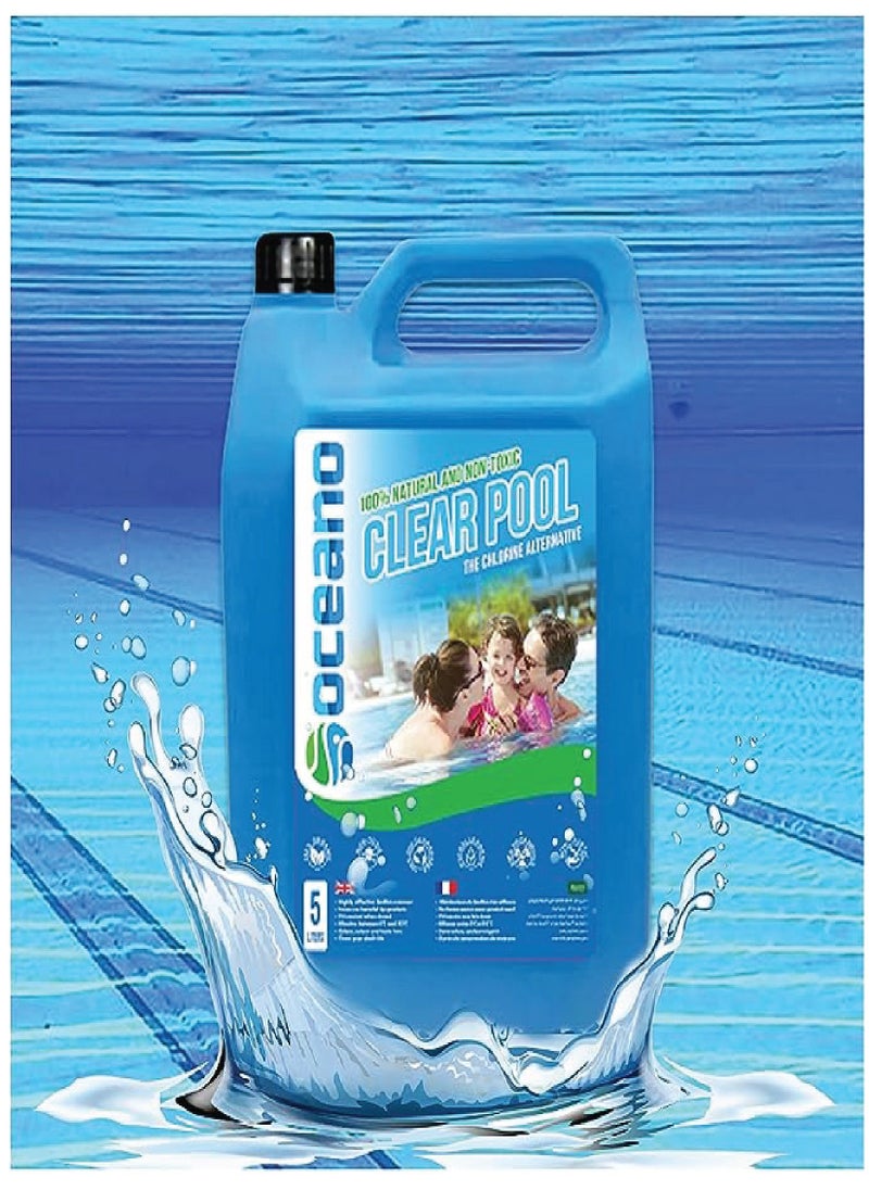 Oceano - Oceano Clear Pool The Chlorine Alternative 100% Non Toxic, Safe, Hypoallergenic, Non Caustic and Biodegradable - Image 1