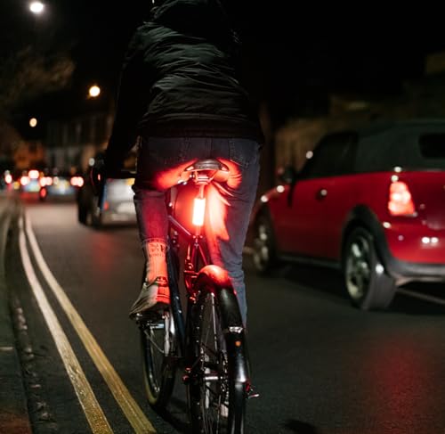 Knog Big Cobber Ultra-Bright 330° Bike Tail Light - Powerful 270 Lumen Rear Bike Light with Wide Visibility, Aero Seatpost Compatible, IP67 Waterproof, USB Rechargeable Bike Rear Light - Image 5
