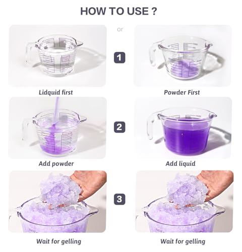 Wenge Urine Super Absorbent, Solidifier - 180 Use Pre Pee Powder for Toilet, Porta Potty Chemicals, Eco Absorbent Liquid Waste Gelling and Deodorizing Powder (Purple Lavender Scent) - Image 4