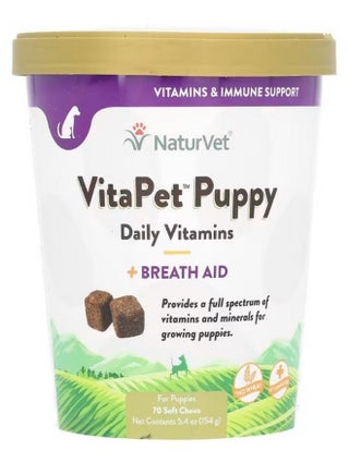 VitaPet Puppy Daily Vitamins  Breath Aid For Puppies 70 Soft Chews 5.4 oz 154 g - pzsku/Z1A713CB9A3B0E341EC6FZ/45/1746372750/5c936faf-9061-44d9-9c95-25cebbb424ba