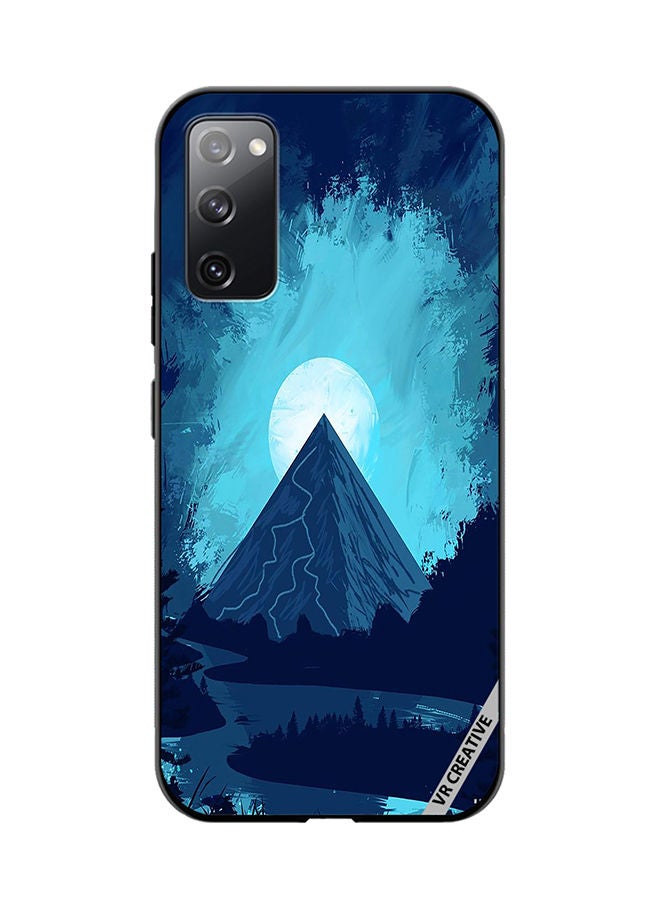 VR CREATIVE Protective Case Cover For Samsung Galaxy S20 FE 5G Mountain Design Multicolour - Image 1