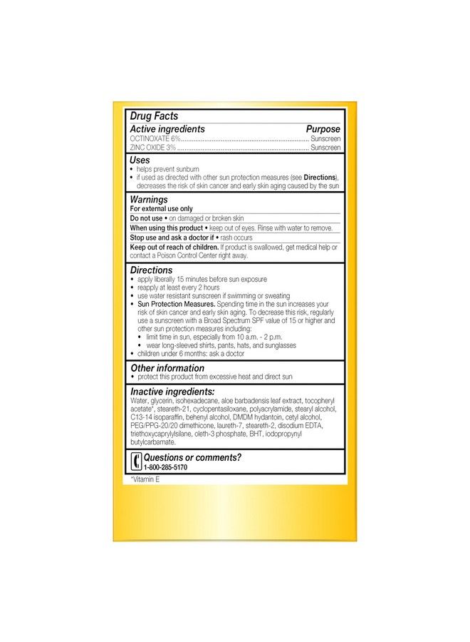 Olay Complete Lotion Moisturizer With Sunscreen Spf 15 Sensitive 4.0 Ounce 3 Count - Image 3