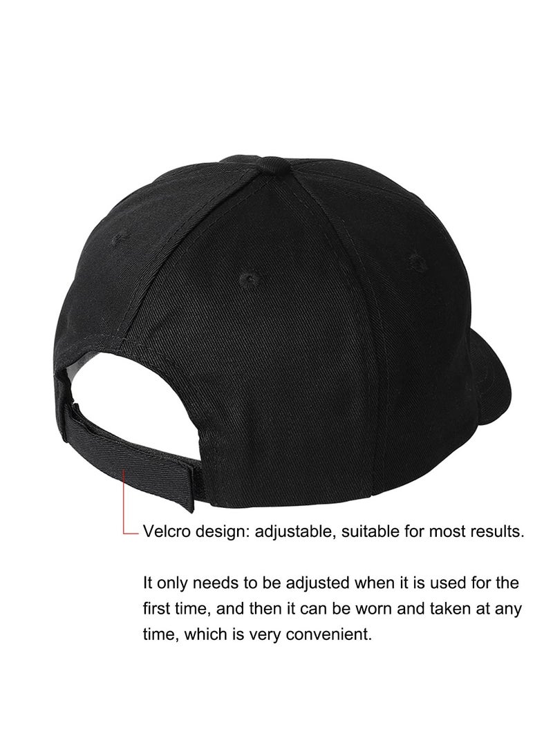 SYOSI Action Camera Baseball Cap Mount, Baseball hat Mount for Action Camera, Adjustable Mount Compatible with GoPro 5 Session Hero 9/8/7/6/5/4/3 Plus/3/2/1/DJI OSMO Action Cameras (Black) - Image 4