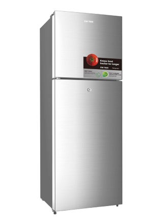STAR TRACK 260L Gross / 189L Net Capacity, Compact No Frost Double Door Refrigerator with Adjustable Shelf, Freezer, LED Light, Transparent Crisper, Low Noise Operation, Lock & Key, Energy Efficient – ST-FRG-260NSKE Silver - pzsku/Z1A7186E2D2865090C24DZ/45/1749467693/07f9deb5-72fe-45d1-9e60-fa2bf4d8c3c3