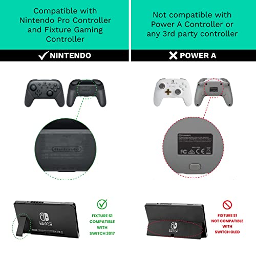 Fixture Gaming Fixture S1 Bundle: The Original Mount Plus USB Carrying Case for the Nintendo Switch & Pro Controller - Image 4