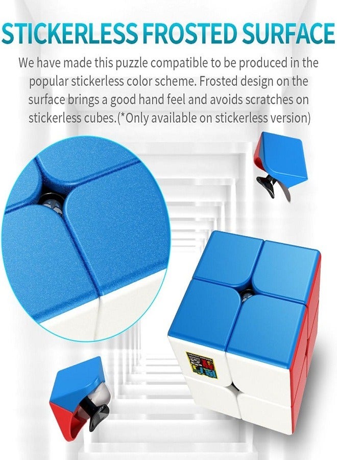 MoYu Moyu Meilong 2x2 Speed Cube Stickerless Puzzle Magic Cube - Image 2