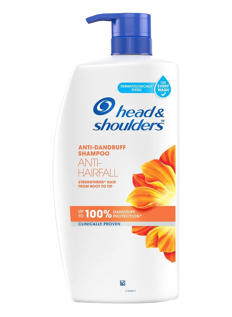 Head & Shoulders Anti- Hairfall Shampoo, 1 Litres  - Image 1