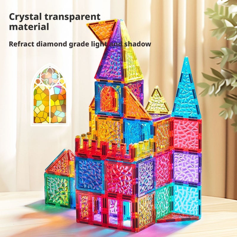 Magnetic Building Blocks, Ice Crush Series, Educational Toy for Kids - Image 4
