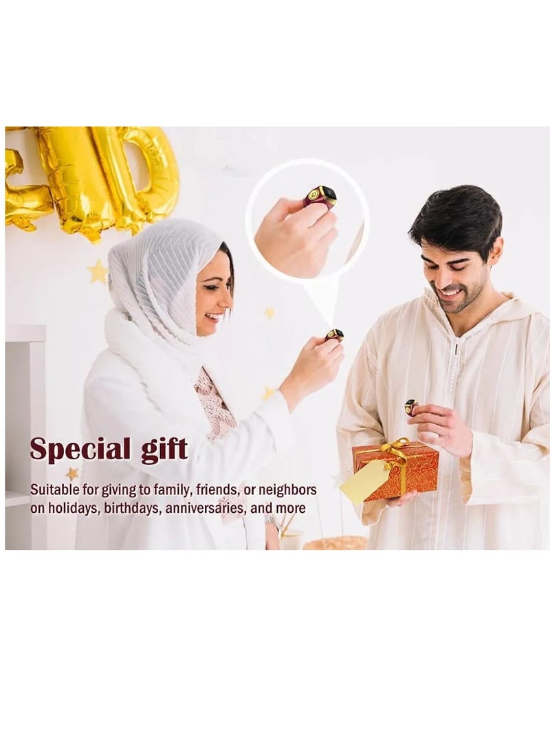 إيكيبلا خاتم الذكر حلقة ذكية مقاس 20 ملم مع منبه للاهتزاز وعداد تسبيح واتصال بلوتوث وتطبيق IQIBLA و5 تذكيرات يومية للصلاة - Image 3