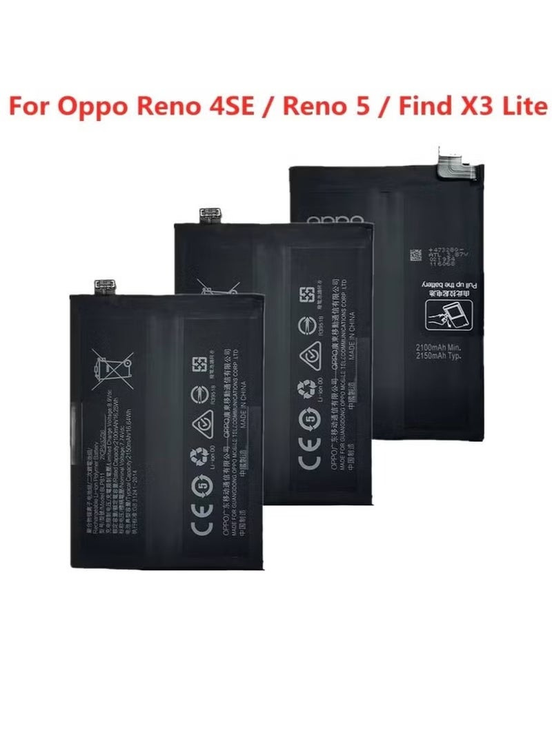 TIGER High-Quality Original Replacement Battery for Oppo 4SE / Reno 5 / Find X3 Lite – Black, Premium Lithium-Ion Cell, Long-Lasting Power, Fast Charging Support, Easy Installation, Reliable Internal Battery for Oppo Smartphones - Image 3