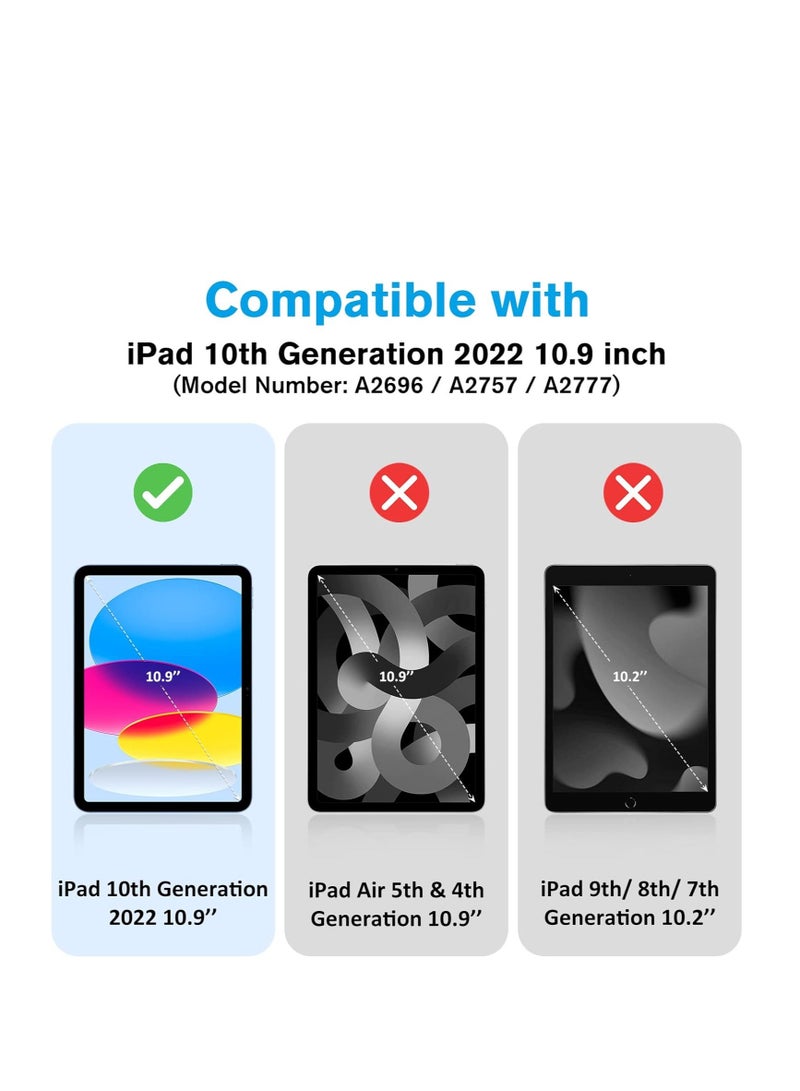 Techie 2 Pack Apple iPad 11 A16 2025 11th/10th 2022 Generation (11-inch/10.9) HD Clear Tempered Glass Screen Protector - Ultra-Thin 0.33mm Thickness, Bubble-Free Application - Image 3