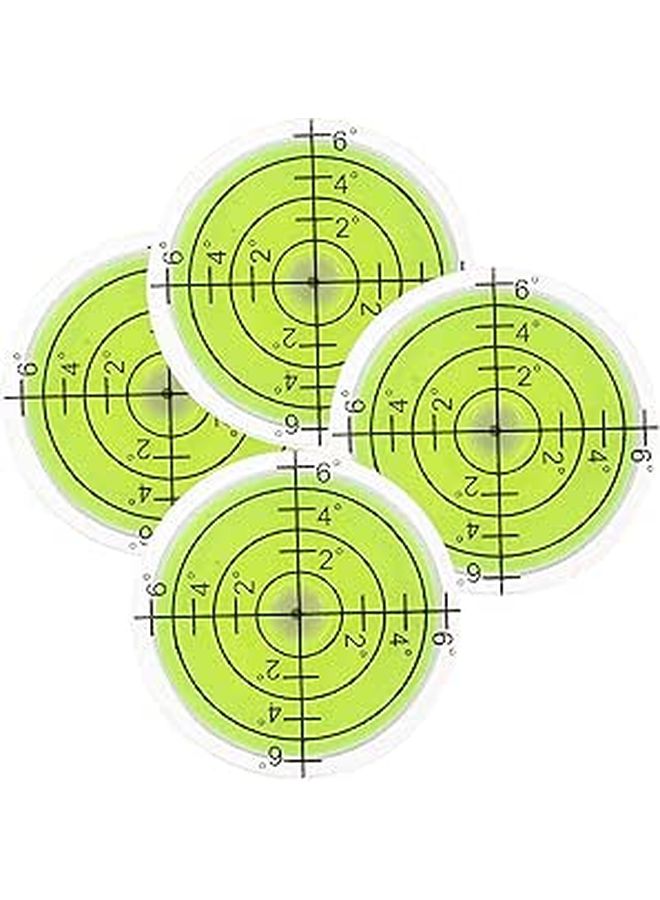 4Pcs Mini Bubble Level Ruler High Precision Horizontal Vertical Tool for DIY Picture Hanging - Image 1