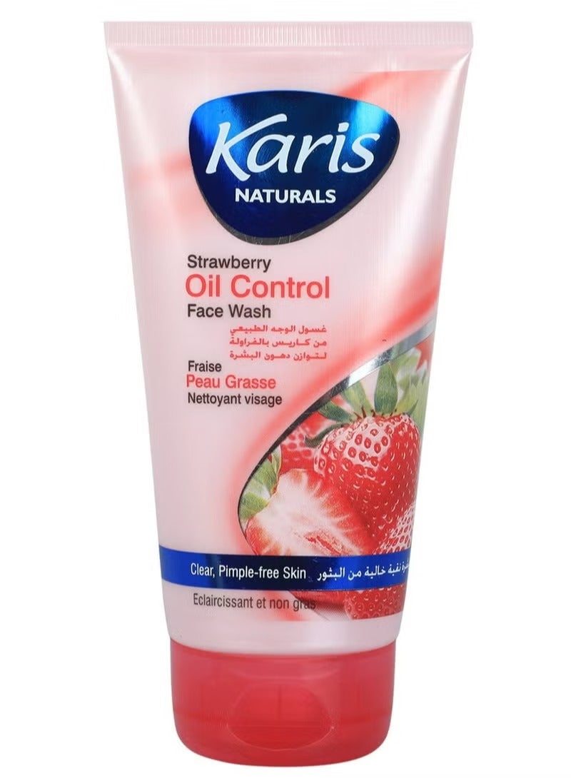 KARIS 3 Pcs Karis Strawberry Oil Control Face Wash  150 Ml - Image 2