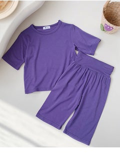 Purple High Waist