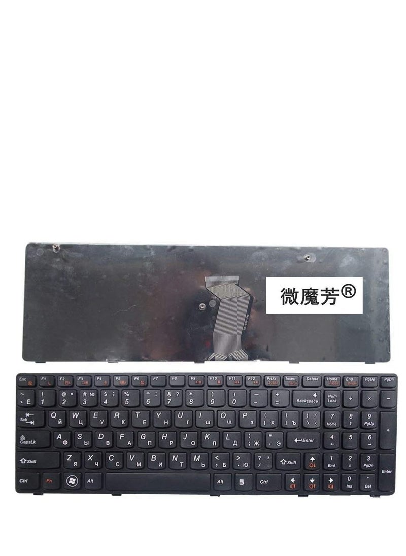 CSF Keyboard FOR LENOVOs ARABIC G580 Z580A G585 Z585 G590 Z580  laptop keyboard  - Image 1