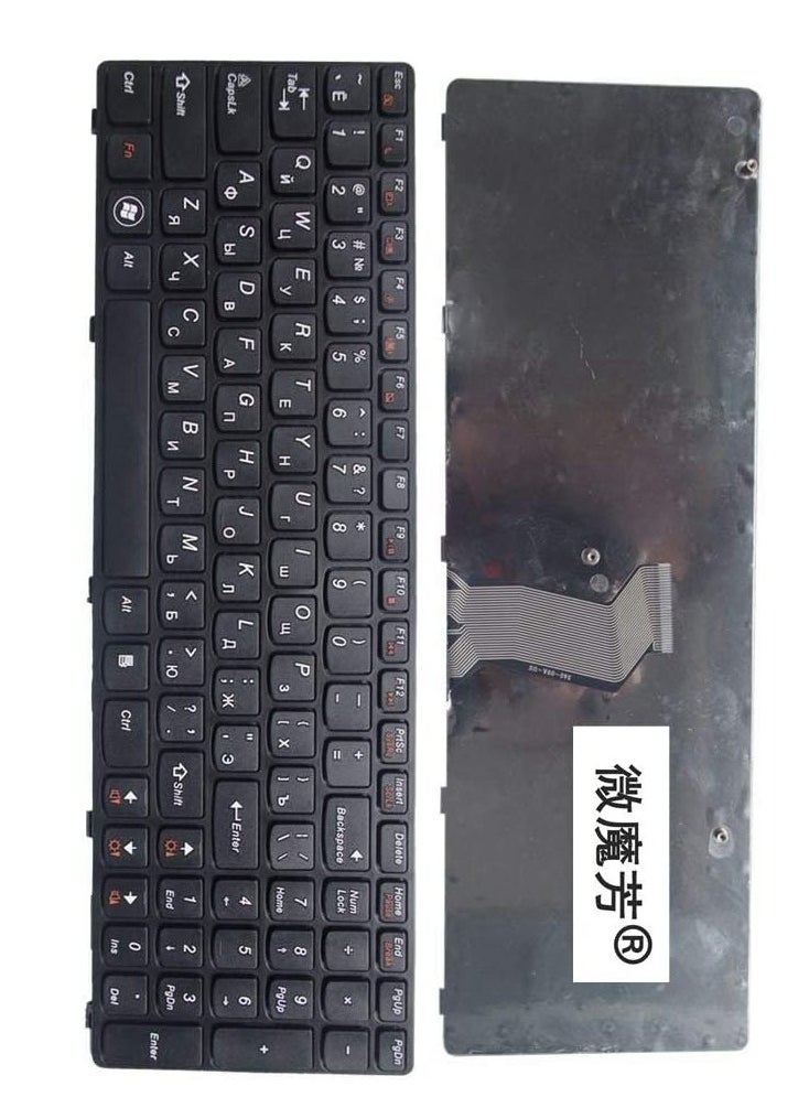 CSF Keyboard FOR LENOVOs ARABIC G580 Z580A G585 Z585 G590 Z580  laptop keyboard  - Image 3