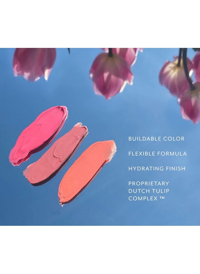 BLOOMEFFECTS - Natural Tulip Tint Lip + Cheek Balm Crueltyfree Nontoxic Clean Beauty (Stroopwafel) - Image 1