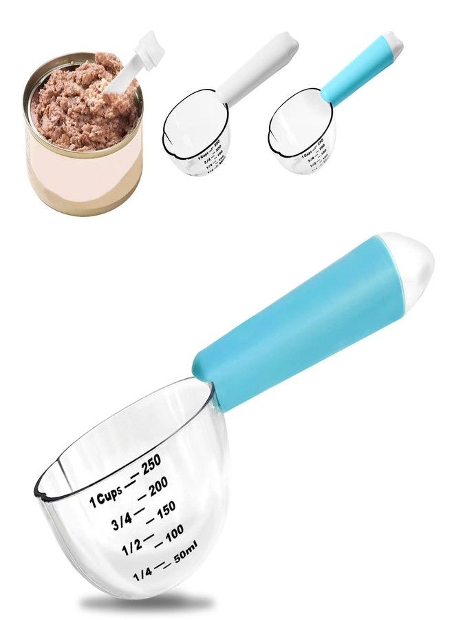 Mutclord Dog food measuring scoop 1cup,cat food scoop, Pet food scoop,cat spoons for wet food.Accurate measurement,Also can be used for rice, flour, soybean and other kinds of grain., B1PC - Image 1
