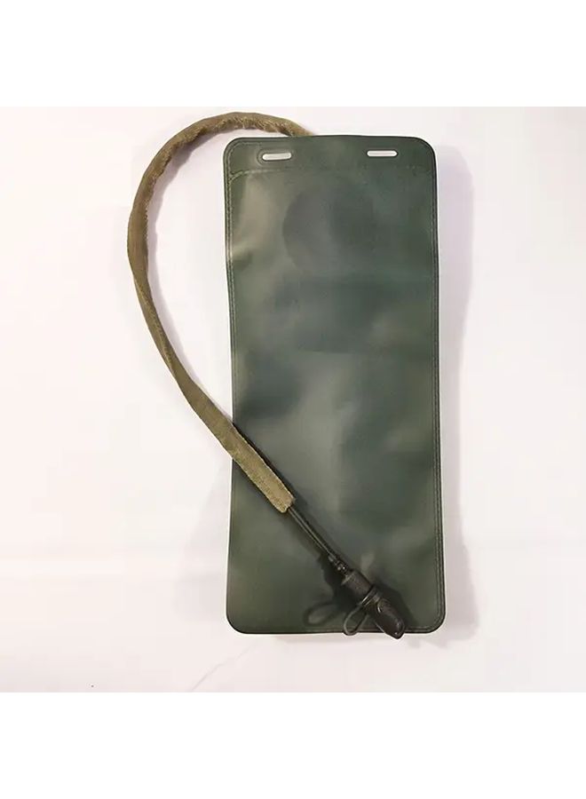 Army Green 3L EVA Hydration Bladder Leak Proof Durable Water Reservoir for Running Cycling Hiking Camping Outdoor Sports with Secure Lid Black Strap - Image 2