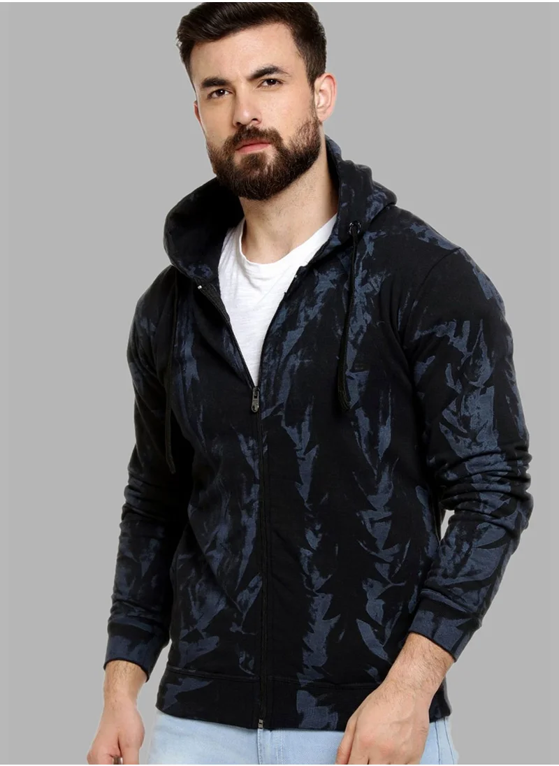 Campus Sutra Printed Hoodie
