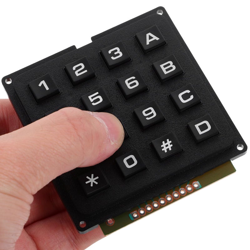 4x4 Matrix Keypad Module 16 Key Tactile Button Keyboard Switch Array for Microcontroller - Image 5